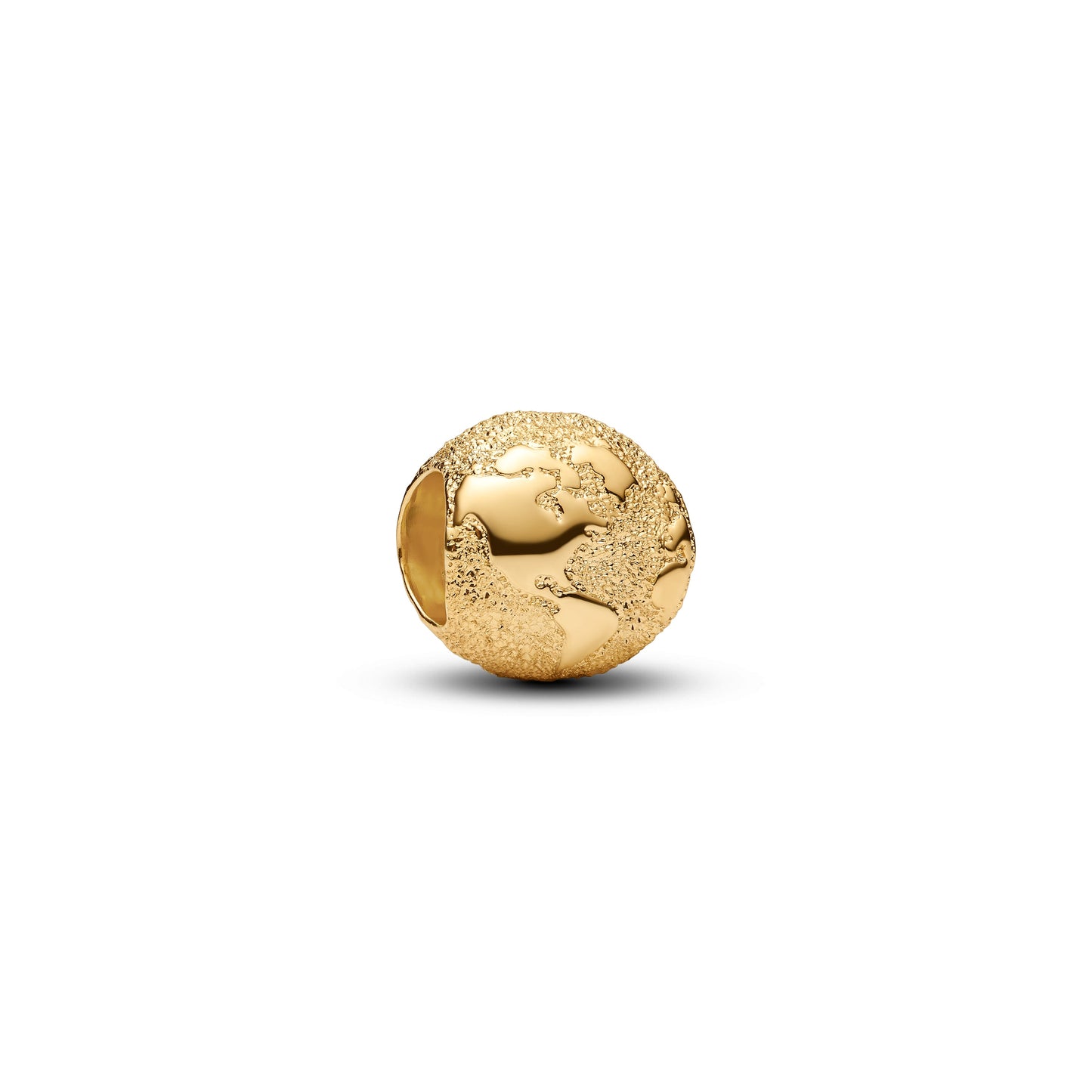 Textured Globe Mini Charm